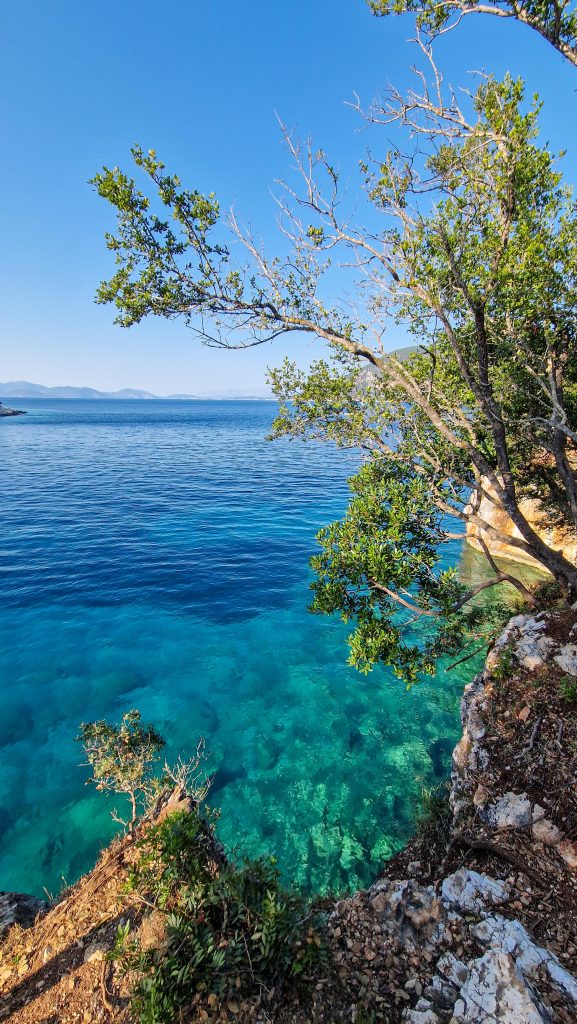 Türkises Meerwasser