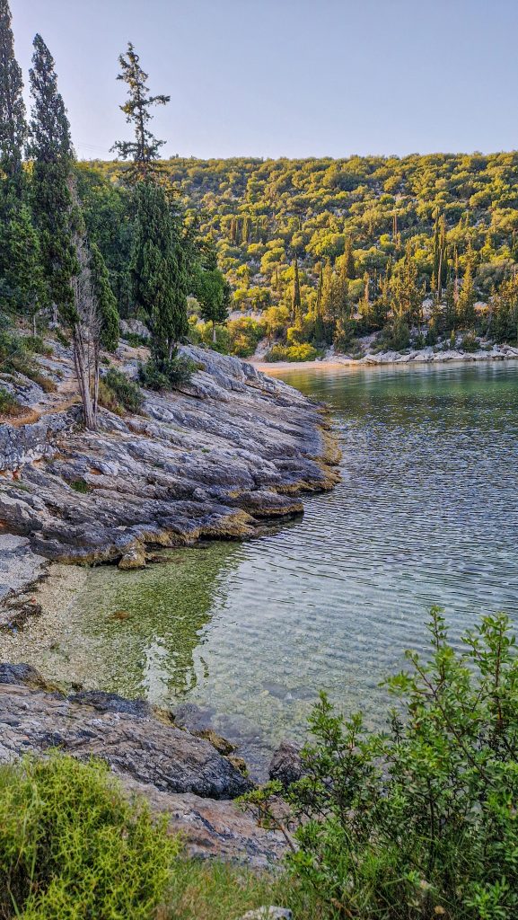 Schöne Natur auf der griechischen Insel