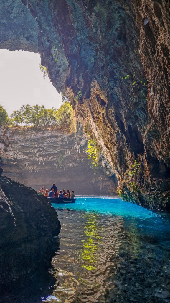 Bootsfahrt durch die Melissani-Höhle