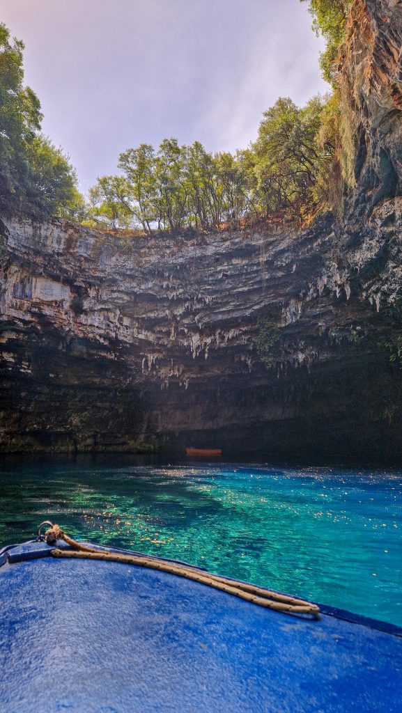 Bootsfahrt durch die Melissani-Höhle