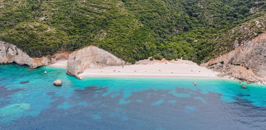 Der schönste Strand auf Kefalonia: Fteri Strand